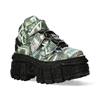 New Rock - MWALL009C13 Platform Boots - Green/Black Product image